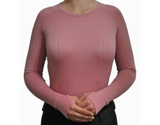 Chic Athletic Long Sleeve - Pink