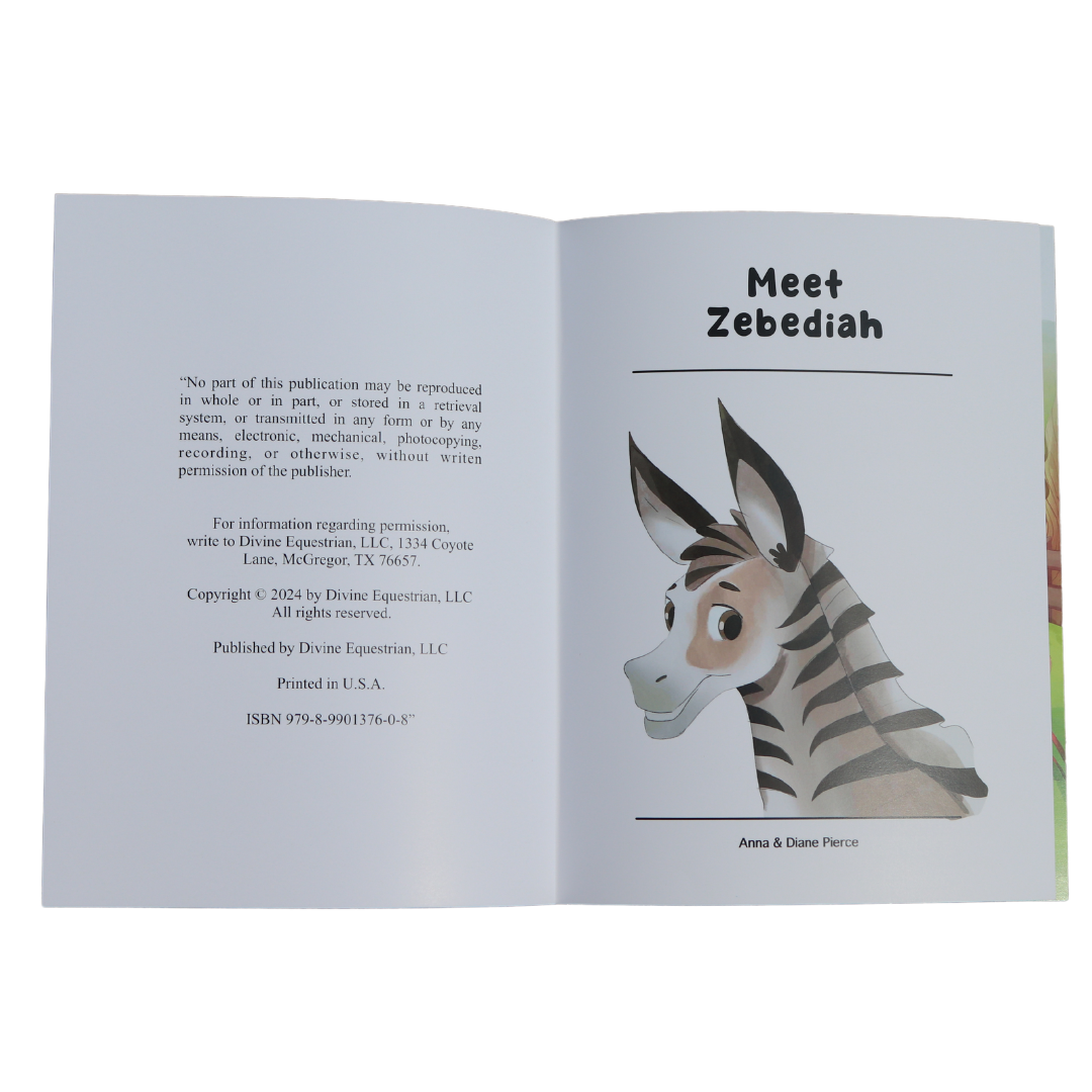 Meet Zebediah - Book