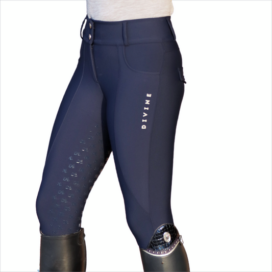 Dignified Competition Breeches - Navy