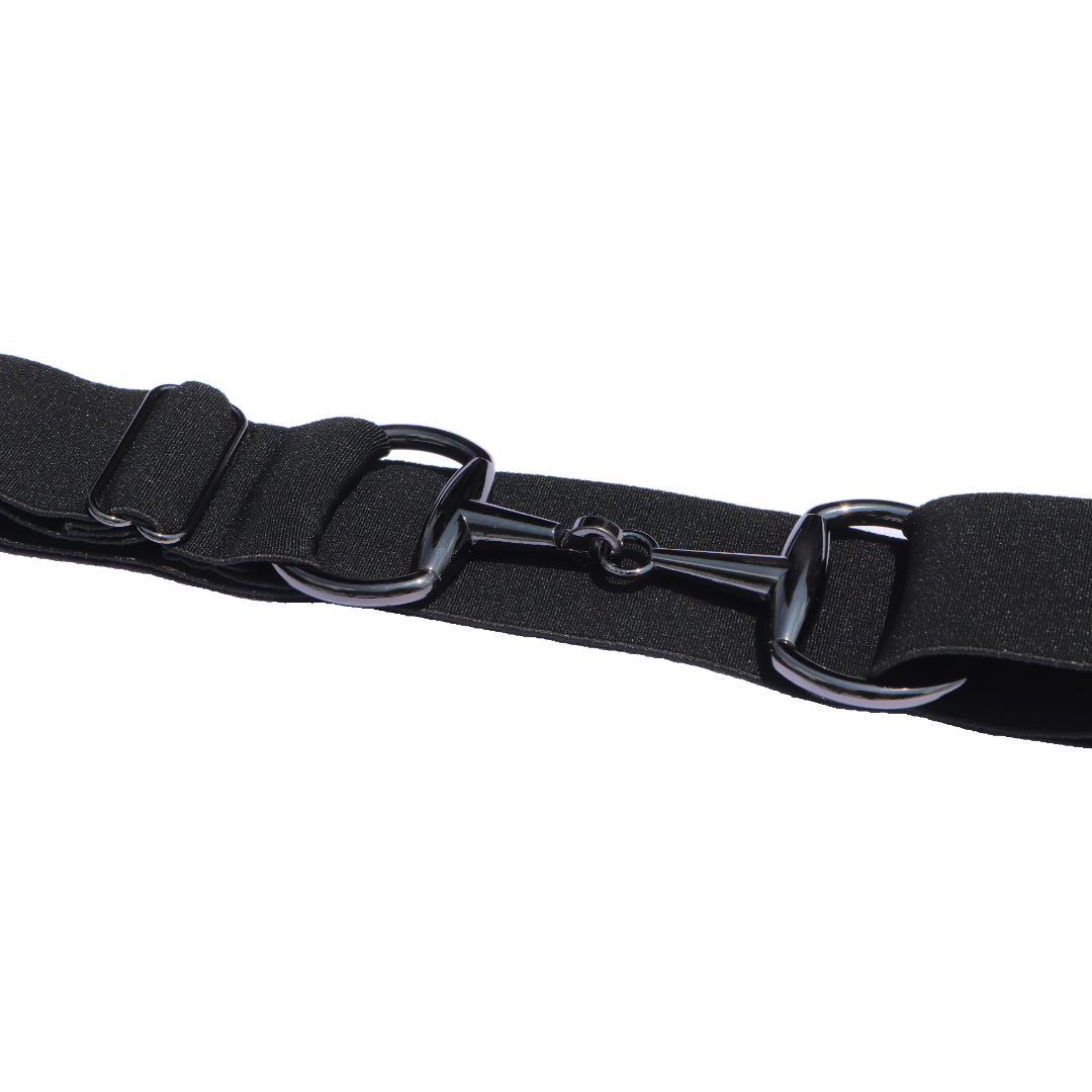 Snaffle Comfort Fit Belt - Black