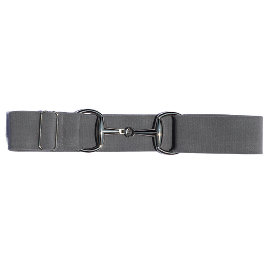 Snaffle Comfort Fit Belt - Gray