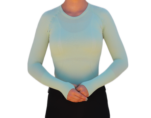 Chic Athletic Long Sleeve - Mint Green
