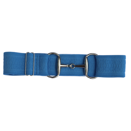 Snaffle Comfort Fit Belt - Fancy Blue