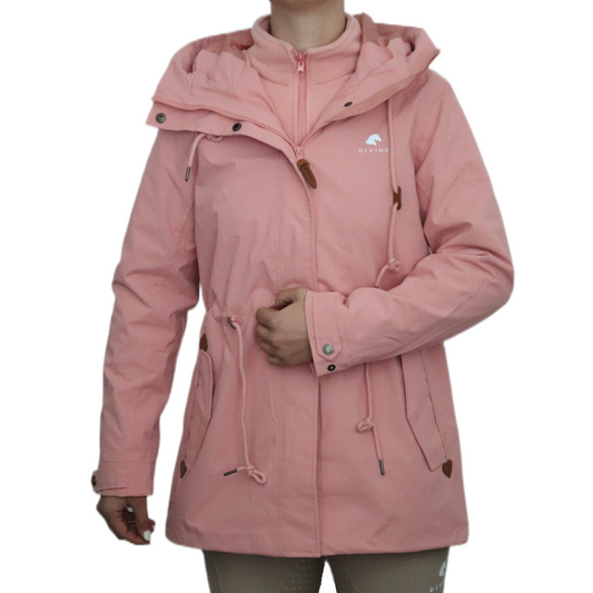 2 in 1 Total Comfort Jacket - Light Pink